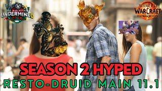 Will Resto Druid DOMINATE Season 2?! | Mythic+ High Keys Healing | The War Within 11.1 Undermined |