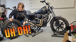 UH OH! My First Harley Maintenance! Can Girls Wrench!?