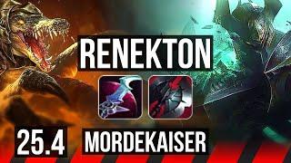 RENEKTON vs MORDEKAISER (TOP) | NA Master | 25.4