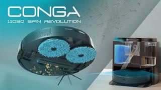 Robot vacuum cleaner Conga 11090 Spin Revolution