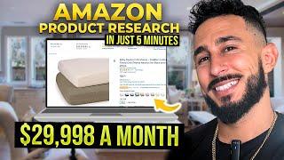 Amazon FBA Product Research in Just 5 Minutes!