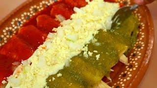 Enchiladas tricolor