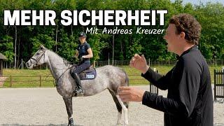 Wie bekomme ich Sicherheit im Parcours? | Jungpferdetraining mit Andreas Kreuzer