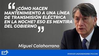 ¿CÓMO HACEN MANTENIMIENTO A UNA LÍNEA DE TRANSMISIÓN ELÉCTRICA EN LA NOCHE?ESO esMENTIRA delGOBIERNO