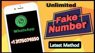 How to Get unlimited Fake WhatsApp Number in minute: Step-by-Step Guide