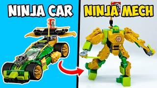 I Built Mechs for EVERY Ninja Using ONLY Ninjago EVO Sets!