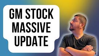 Huge News for GM Stock Investors | GM Stock Analysis | GM Stock News | GM Dividend Stock Analysis