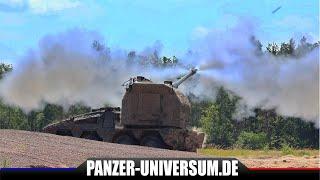 GTK Boxer RCH155 - Live Firing Demonstration in Germany