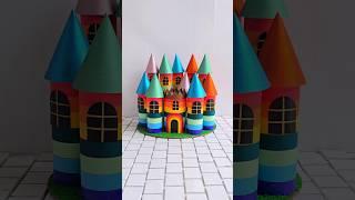 How To Make A House || DIY Miniature House || #shorts #house #youtubeshorts