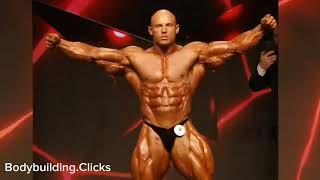 Martin Fitzwater Open Bodybuilding Individual Pose Down at EVLS PRAGUE PRO 2024.