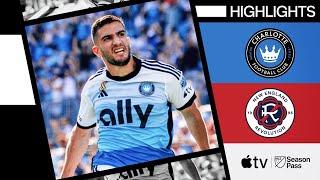 Charlotte FC vs. New England Revolution | 4-Goal Rout! | Full Match Highlights | September 21, 2024