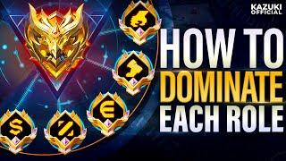 HOW TO DOMINATE IN EACH ROLE IN MLBB