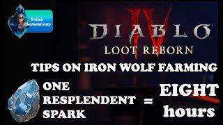 Diablo IV | Season 4 | Iron Wolf Honors Farming Tips | Resplendent Spark Uber Unique dexterisfrosty