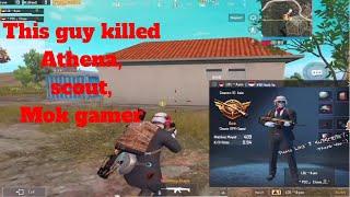 Athena Scout Mok Killed By Single  Player | Pubg Mobile