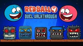 Red Вall 4 - Duel Walkthrough - Love Ball - All Levels - Gameplay Volume 1,2,3,4,5