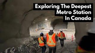 Exploring The Deepest Subway Station in Canada