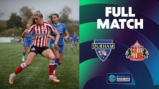 Full Match: Durham v Sunderland | Barclays Women's Championship 2024/24