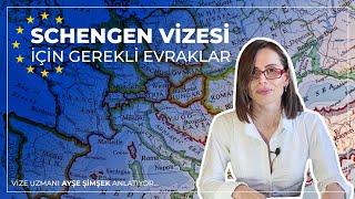 SCHENGEN VİZESİ (Gerekli Evraklar) #SchengenVizesi #GerekliEvraklar #VizeBaşvurusu