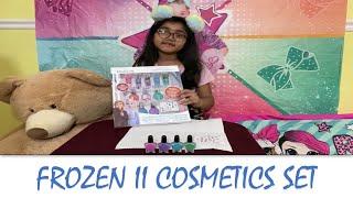 Lip Gloss & Nail Polish with Frozen II Cosmetics Set