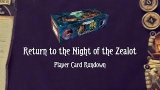 Return to the Night of the Zealot: Player Card Rundown (Arkham Horror: The Card Game)