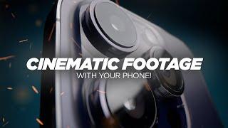 How to shoot CINEMATIC VIDEOS on your PHONE | Behind the Scenes w/ iPhone 14 Pro