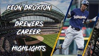 Keon Broxton Brewers Career Highlights