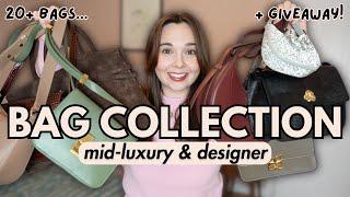 My mid-range & luxury designer bag collection for 2025! 