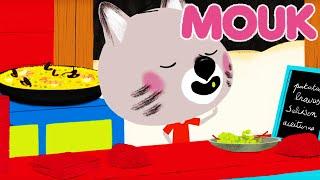 Mouk - Mouk in Spain ! Paella and the grapes of luck | Cartoon for kids