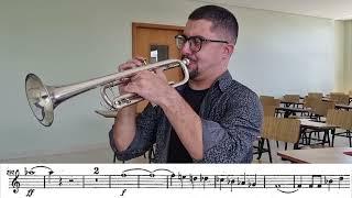 Shostakovich's 8th Symphony - Trumpet excerpt - Daniel Leal