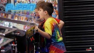 Stern Pinball's Flippin' Entertainment Centers at Next Level Pinball Museum