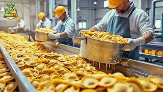 How Pasta Is Made In Factory | Pasta Factory Process