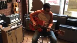 Eric Daw demos original Gretsch 6120