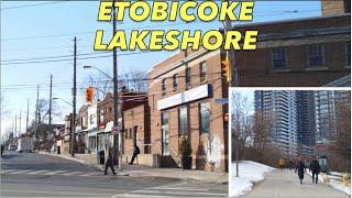 Etobicoke Lakeshore In Winter: From Humber Bay Shores To Mimico Along Lake Shore Blvd | Toronto Walk