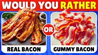 Would You Rather - Real Food vs Candy Edition 