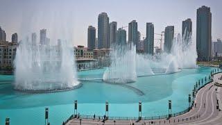 DUBAI MALL WATER FOUNTAIN SHOW || World largest dancing fountain || Syed ALI