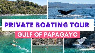 Private Gulf of Papagayo Boating Tour: Beach Hopping and Snorkeling Tour in Playas del Coco