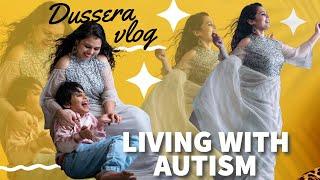 Dussera Festival Chesukoledu | Vihaan ki Fever vachindi | Living with AUTISM #autism #autismspeaks