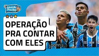 SOTELDO, ARAVENA E VILLA CONTRA O JU! Grêmio monta operação pra ter jogadores em partida decisiva.