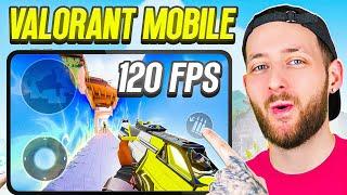 INSANE VALORANT MOBILE GAMEPLAY (120fps)