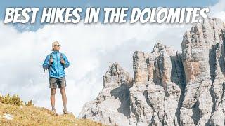 5 BEST HIKES IN THE ITALIAN DOLOMITES!  | Travel Italy 2022