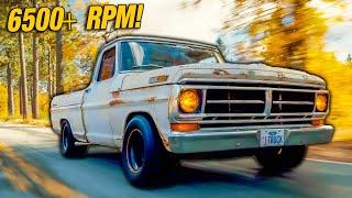 My NASCAR Inspired F100 Hits the MOUNTAINS & Sounds Insane!