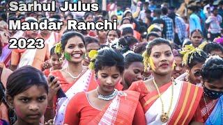 Sarhul Festival Mandar Ranchi 2023,Asian Tribes Ranchi Jharkhand,Nagpuri Traditional Dance