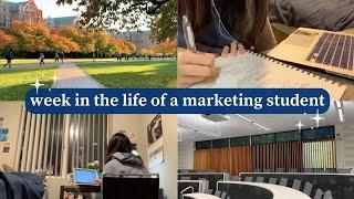 a week in my life as a marketing major  senior year at the university of washington