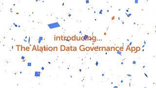 Alation Data Governance App