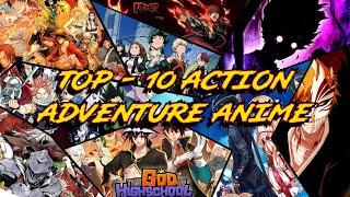 Top 10 Acton and Adventure Anime | RK Anime Hindi |