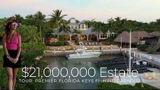 DISCOVER A $21M FISHING AND BOATING PARADISE | FLORIDA KEYS LUXURY ESTATE TOUR