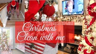 Last Minute Holiday Prep/ Clean with me+ Wrapping Gifts-InspirationbyCP