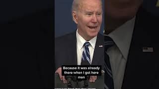 Joe Biden takes no blame for inflation