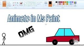 How to make animation in Ms paint and Tupitube | Easy method  | Just animation