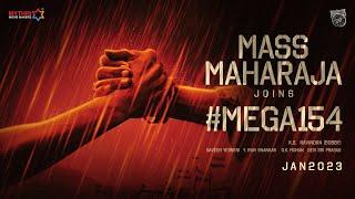 Mass Maharaja Joins #Mega154 | Megastar Chiranjeevi | Ravi Teja | Bobby | DSP | Mythri Movie Makers